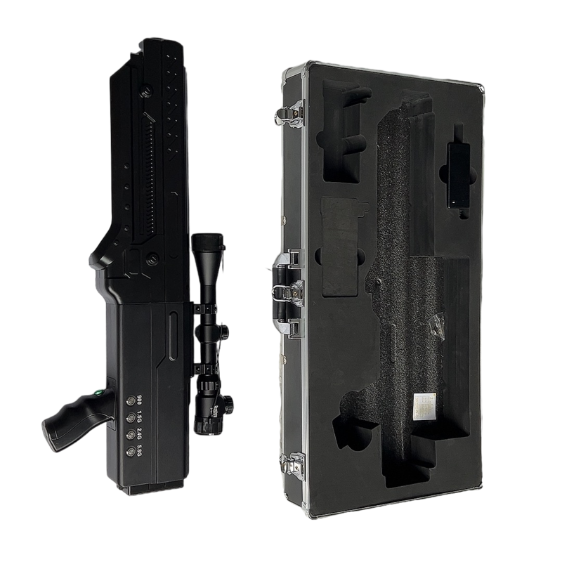  浑源手持便携式枪型低空防御反制四通道A型